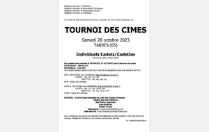 tournoi cadet Tarbes